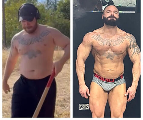 16 week transformation! “Having struggled with my weight for years I’ve finally got the body I’ve always wanted” Jamie N